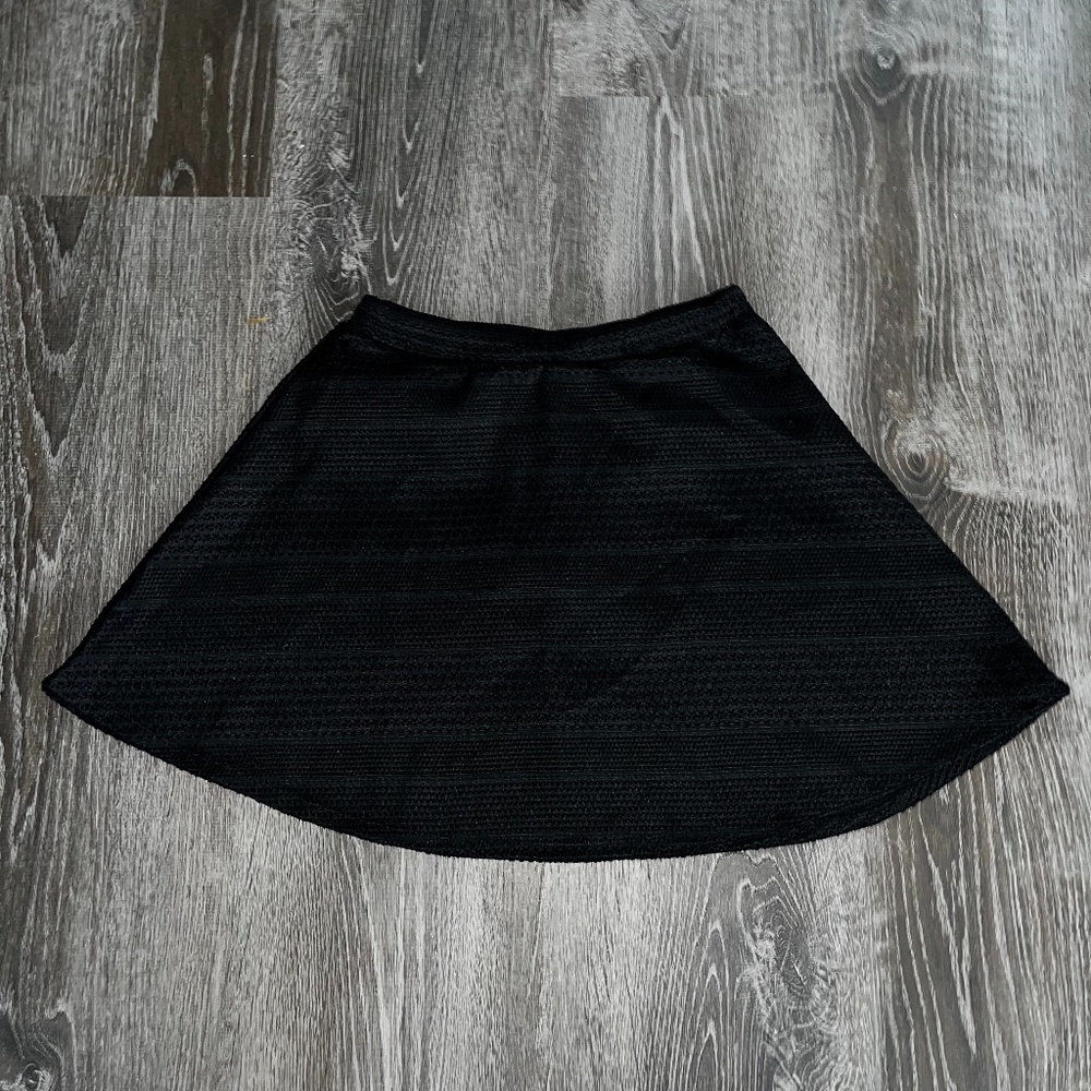 Black Skater Skirt